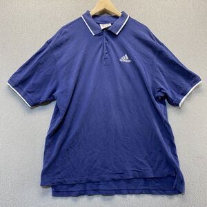 Vintage Adidas Polo Dress Shirt Relaxed Fit Men's XL Y2K
